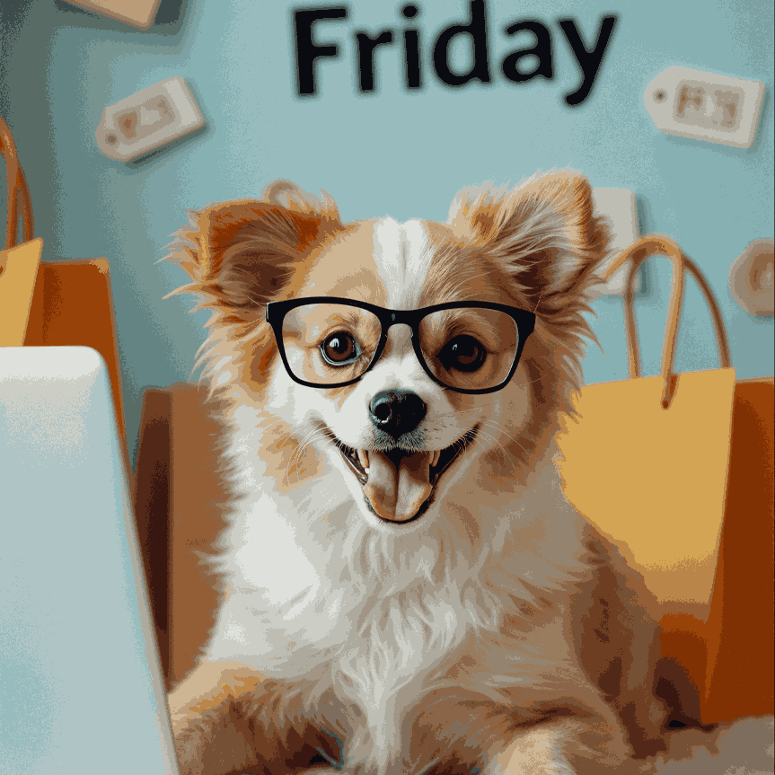 Social Media Management dog banner