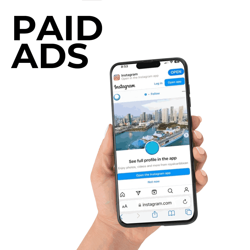 Paid ads on insta