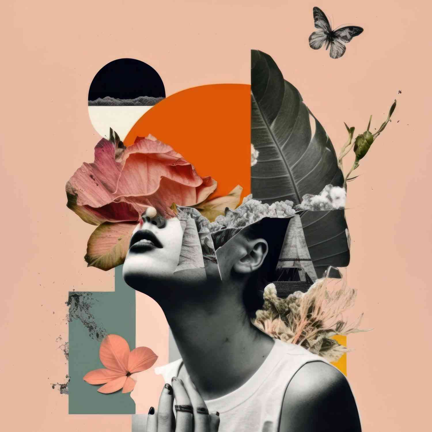 Abstract collage
