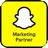 snapchat marketing partner logo